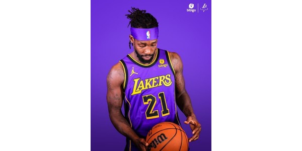 Camiseta de la nueva temporada de Los Ángeles Lakers